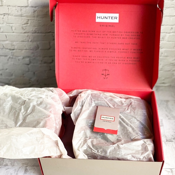 NEW Hunter Original Refined Chelsea Rain Booties - Picture 7 of 7